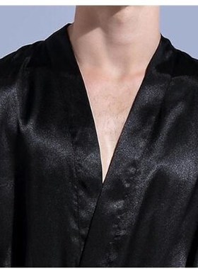 new queen king robe men satin robe couple getting married ki