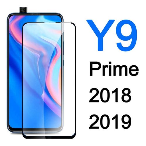 *huawei Y9 Prime protective glass on Y 9 2019 2018 screen pr