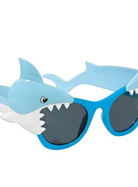 Children Shark Glasses Shark Theme Parti Hawaii Kids Birthda