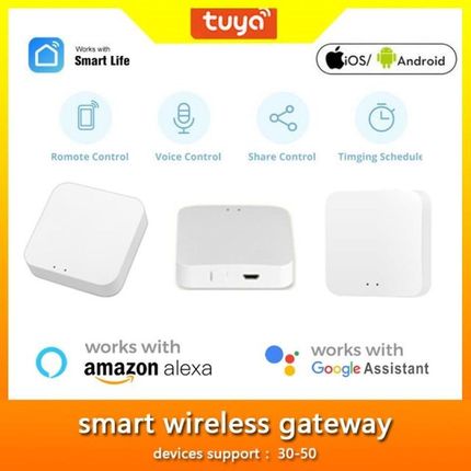 Tuya Zigbee Bridge Smart Home Zigbee Gateway Hub Smart Life