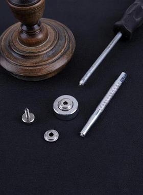 30pcs Snap Fastener Kits Cap Socket Screws With 2 Fixing Too