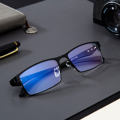 titanium Computer Glasses Anti Blue Light Blocking Filter Re