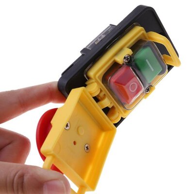 250V 4Pin IP54 Waterproof Magnetic Start Stop No Volt Releas