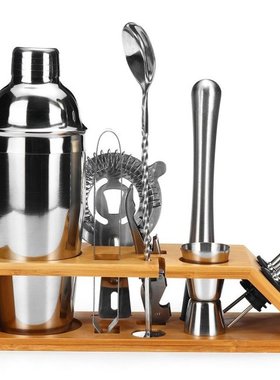 750ml Stainless Steel Cocktail Shaker Mixer Drink Bartender