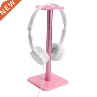 Pink Headphone Stand Table Headset Holder Classic Earphone
