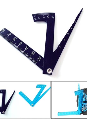 Adjustable Ruler Adjusting Height And Wheel Rim Camber Mult