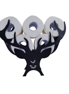 Fawn Decoration Toilet Paper Holder Bathroom Kitchen Roll Ra
