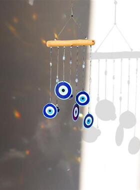 Printing Wood Metal Iron Feng Shui Wind Chime Window