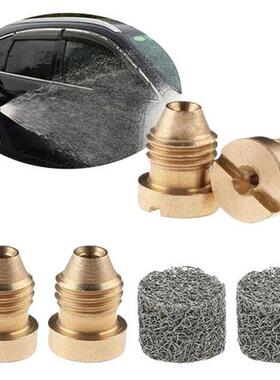 6Pcs 1.1mm Orifice Snow Foam Makers Mod Lance Brass