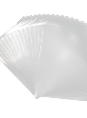 20 Pcs Clear Presentation Files Paper Cover Transparent Bind