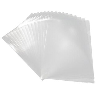 20 Pcs Clear Presentation Files Paper Cover Transparent Bind