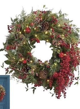 Christmas Berry Wreath 45cm 17.72in Christmas Garment With