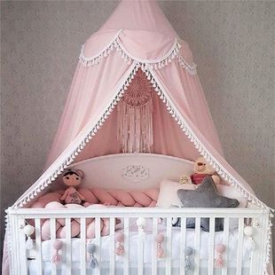 Curtain Bedding Dome Tent Room Decor Baby Bed Canopy
