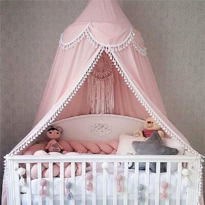 Curtain Bedding Dome Tent Room Decor Baby Bed Canopy