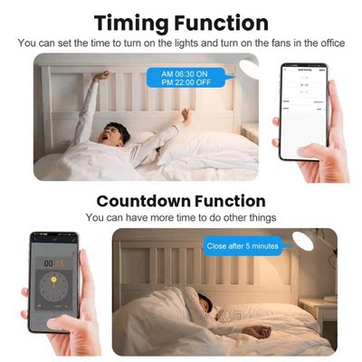 Tuya Zigbee 3.0 Switch Module with Neutral 2 Way Control, Sm