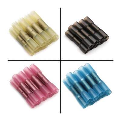 420Pcs Waterproof Solder Seal Heat Shrink Terminals Set Insu