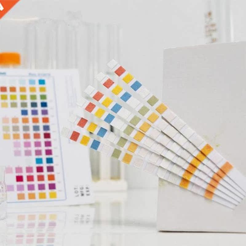 14water tester strips paper residual chlorine ph total alkal
