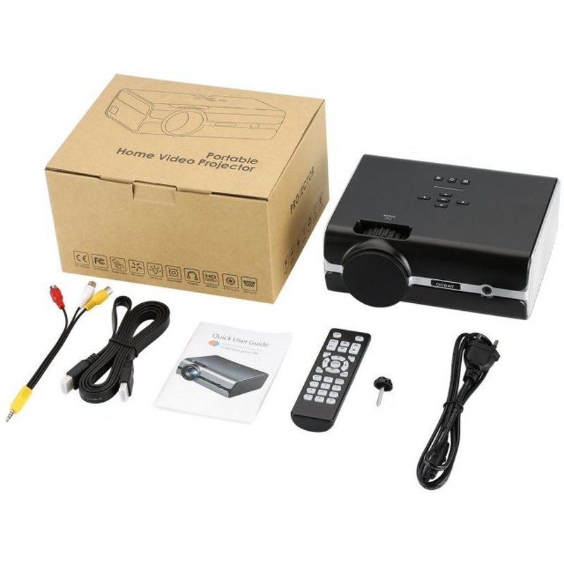 BL-45 4-inch LCD Projector 1080P Screen USB Portable  Pr