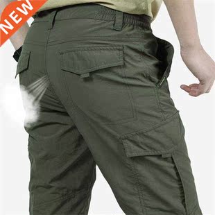 Breathable Tactical Pants Summer Men Lightweight