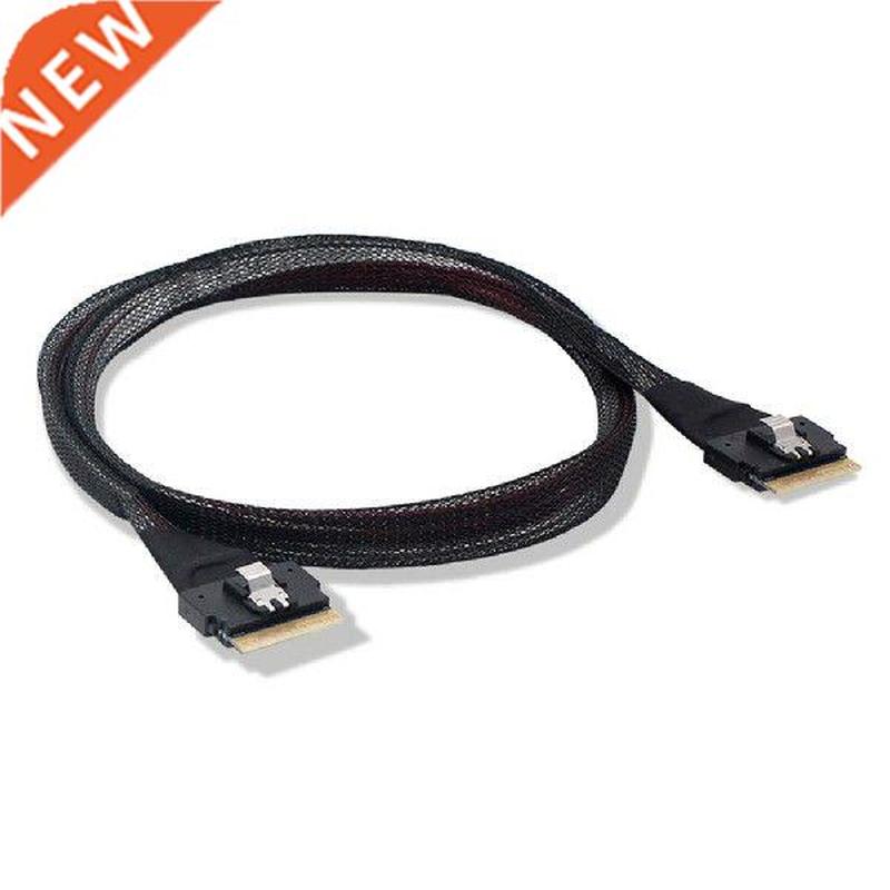 Internal Mini SAS Cable 24Gbps Slim SFF-8654 8i 74 Pin to