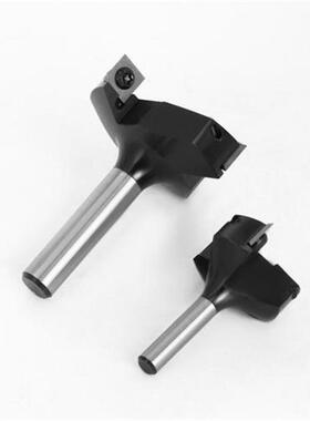 3 Flutes Shank Planing Bits Face End Milling Cutter Insert-S