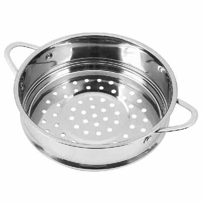 18Cm 304 Stainless Steel Thickened Double Ear Steamer