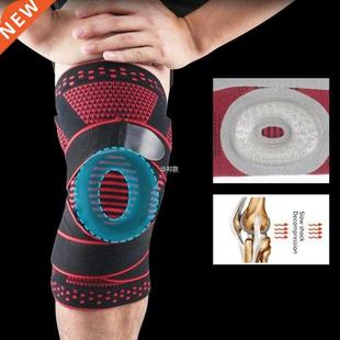 Elastic Sport Knee Warmer Bandages Breathable Basketball Foo
