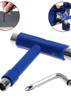 Roller Skate wrench Skateboard T Shape Tool Universal Multi-