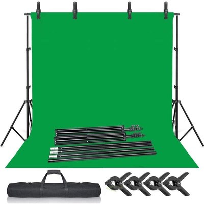 Selens Green Screen Backdrop Stand Kit 6.5x10ft Background S