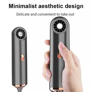 Portable Mini Leafless Hair Dryer Temperature Control Hairdr