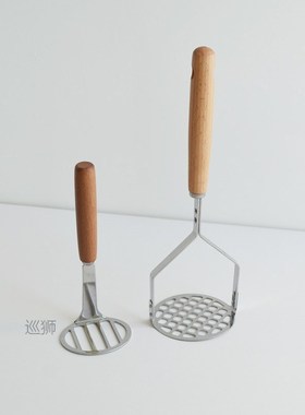 Japanese mashed potato press mash mash hand stainless steel