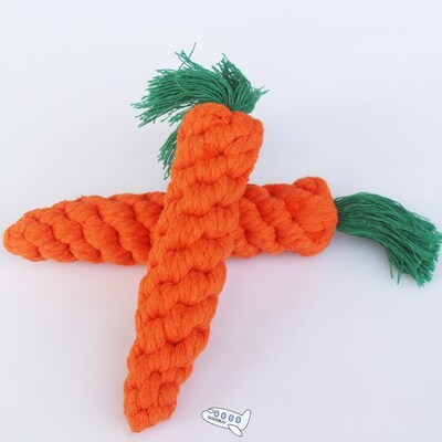 1pc 23cm Pet Supply High Quality Pet Dog Toy Carrot Shape Ro