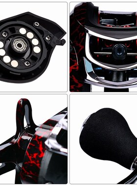 Fishing Baitcasting Reel All Metal Spool 18 1BB 10kg/22LB Ma