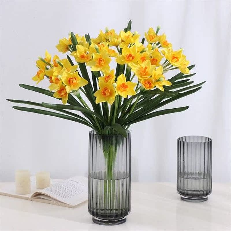 Artificial Flowers Daffodil Flowers Simulation Silk Flower