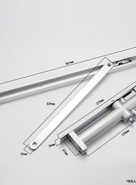 Concealed buffer hydraulic door closer Hotel special conceal