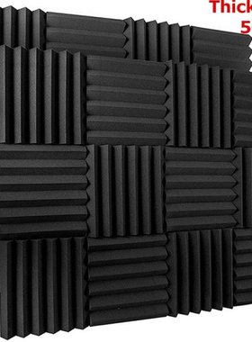 250x250x50mm Acoustic Foam Panels Studio Soundproofing Wedge
