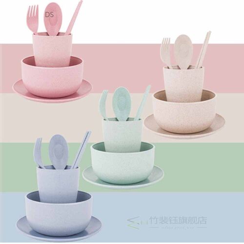 Children's Tableware Cutlery Cubiertos Safe Healthy Whea