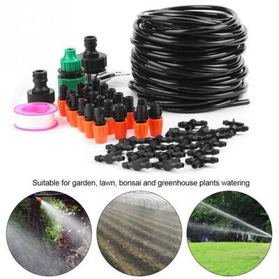 Micro Water Irrigation System Garden Greenhouse Plants Water