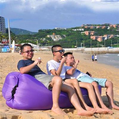 Camping Inflatable Lounge Chair Air Sofa Ultralight Beach Sl