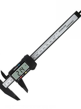 150mm Electronic Digital Vernier Caliper Carbon Fiber Reinfo