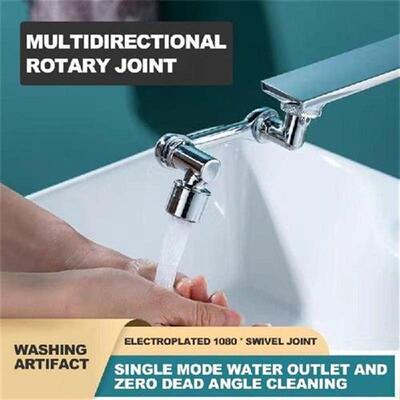 Aerator Plastic Faucets Extender Rotatable Multifunctional