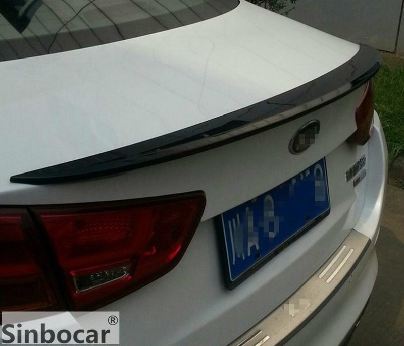 ABS Plastic Painted Deflector Rear Tail Trunk Lip Wing Roof