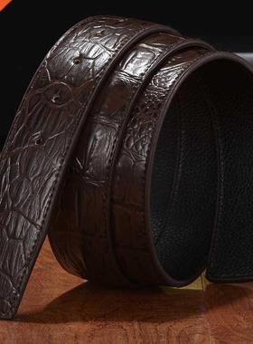 Designer High-quality New Crocodile Pattern Men	s