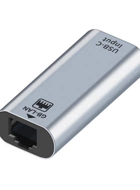 USB Type C to Ethernet Adapter for Laptop Smartphone USB C F