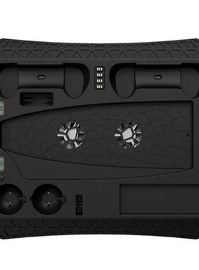 1 Pc Gamepad Charger Station with Dual Cooling Fans &amp