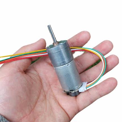 All metal gear DC gear motor with encoder Code wheel speed t