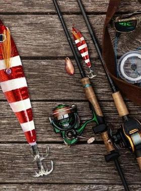 Plastic  Durable Fake Cuttlefish Bait Wobblers Reusable