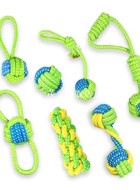 New Cotton Dog Rope Toy Knot Puppy Chew Teething Toys Teeth