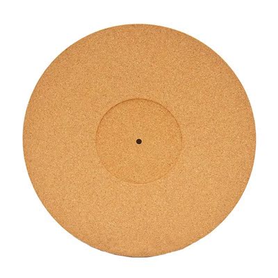 Accessories Cork Turntable Mat  Players Slipmats Less Vibrat