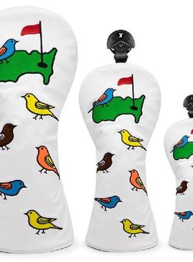 3Pack Golf Club Head Covers Set Fits All Fairway And Driver